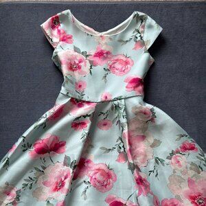 Bonnie Jean Floral print Summer dress, size 12